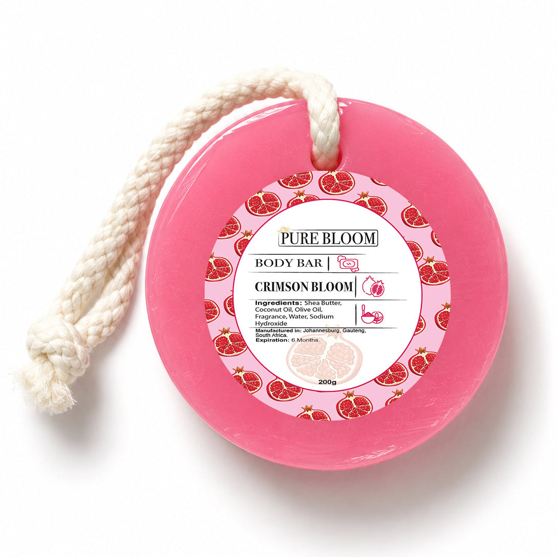 Crimson Bloom Soap Bar by Pure Bloom