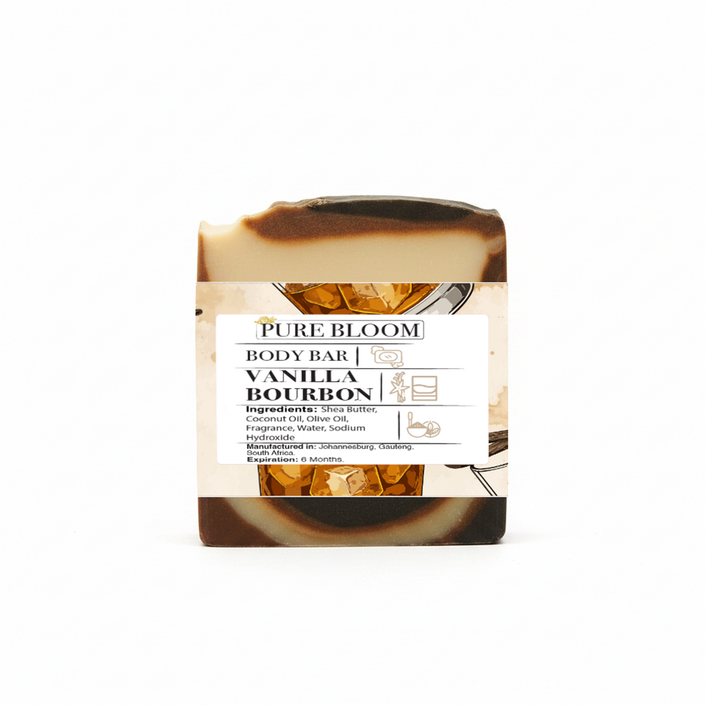 Vanilla Bourbon Soap Bar