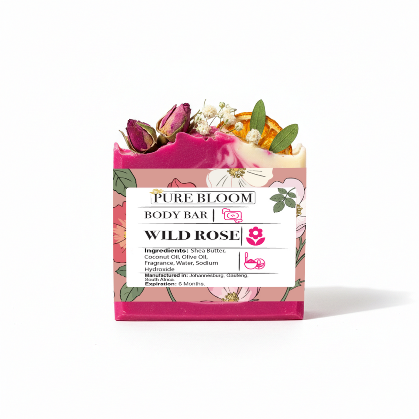 Wild Rose Soap Bar