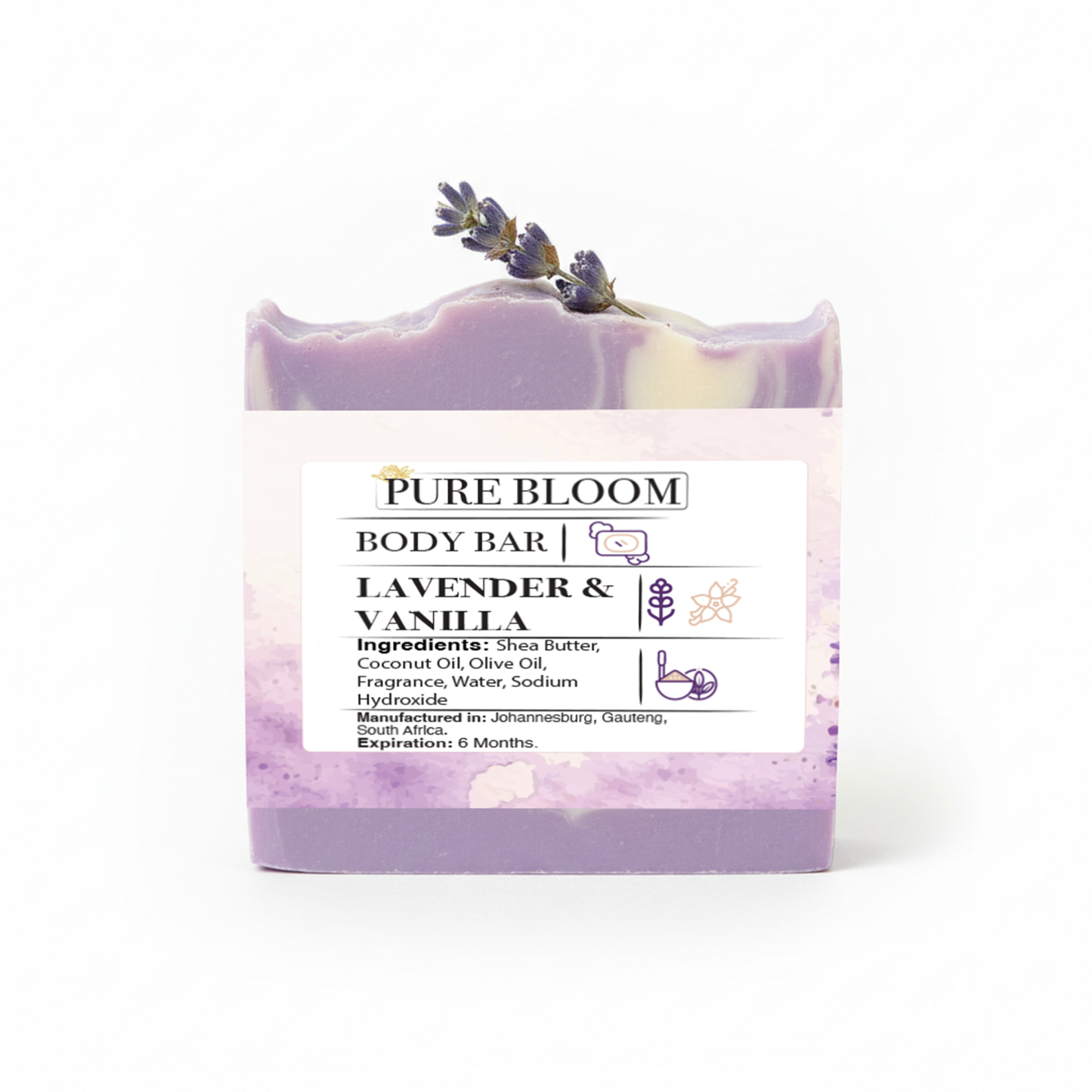 Lavender & Vanilla Soap Bar