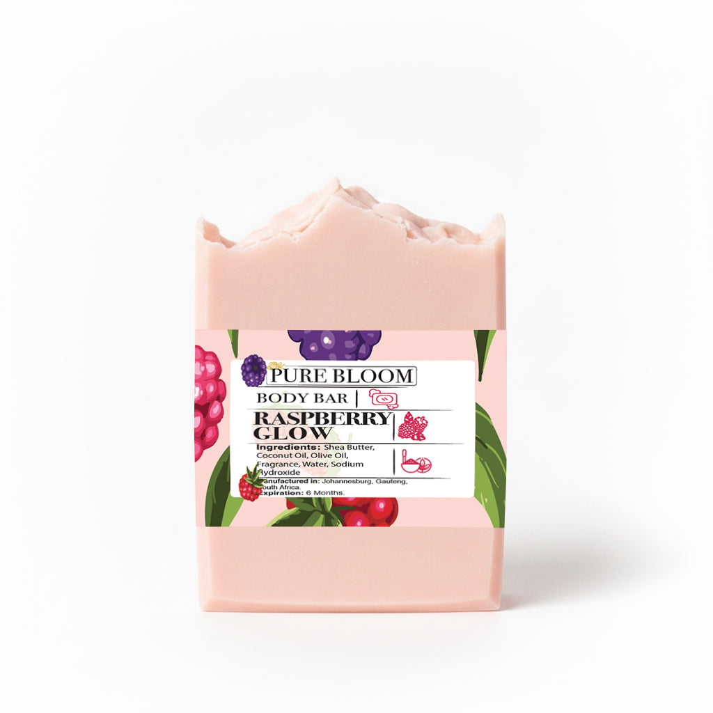 Raspberry Glow Soap Bar
