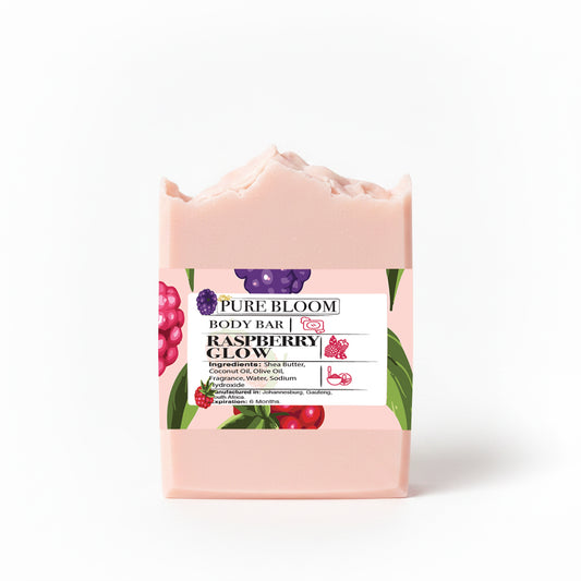 Raspberry Glow Soap Bar