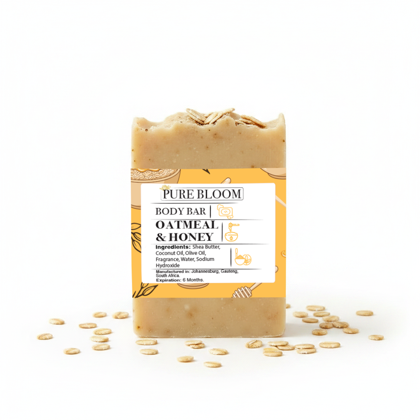 Oatmeal + Honey Soap Bar