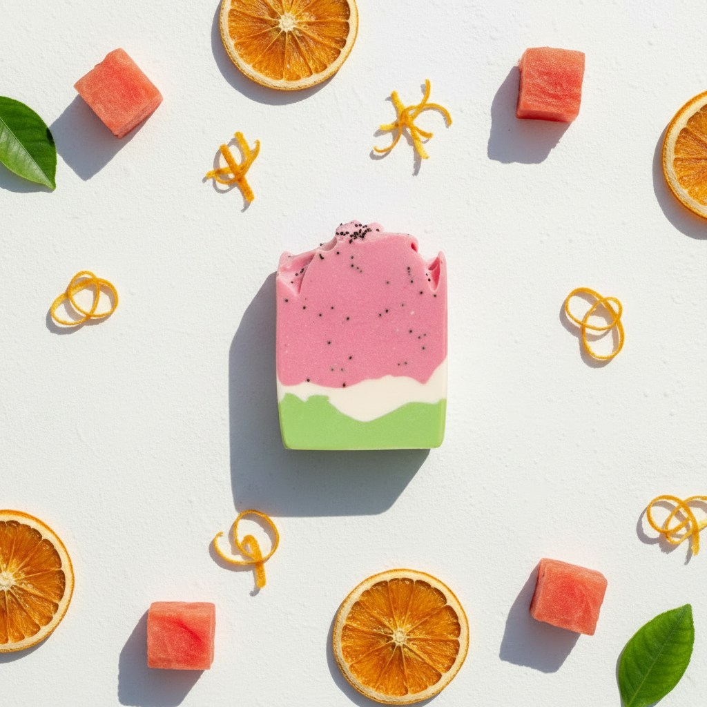 Watermelon Pink Soap Bar